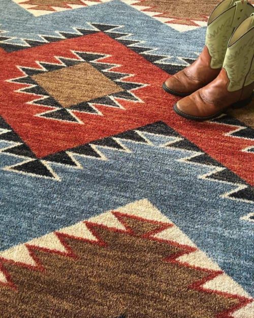 heritage multi closeup rug