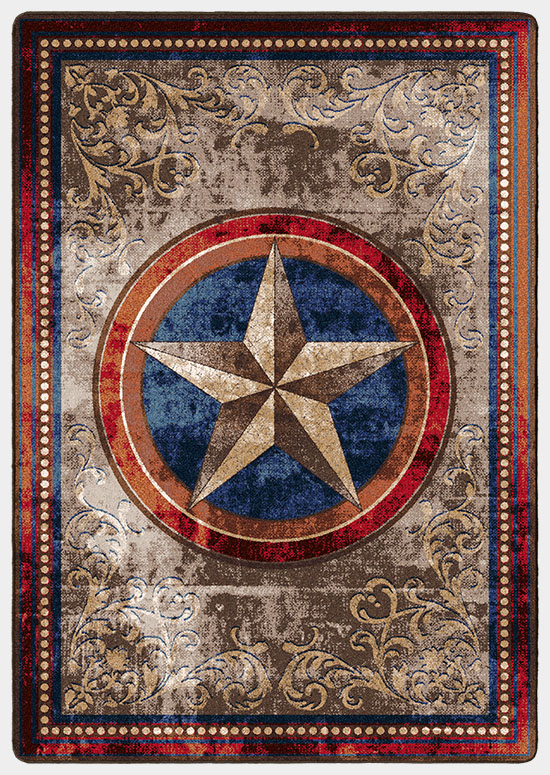 Gilded Star Old Texas Rug On Sale Now - SW Rugs Depot