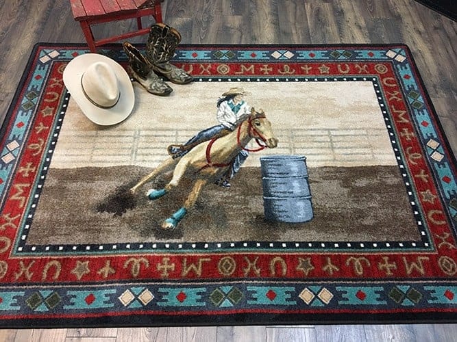 Cowgirl Time Santa Fe Nights Rug On