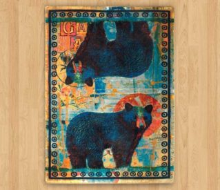ruiz bear pair rug