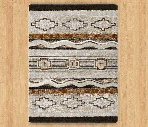 brand new old school earthenware rug