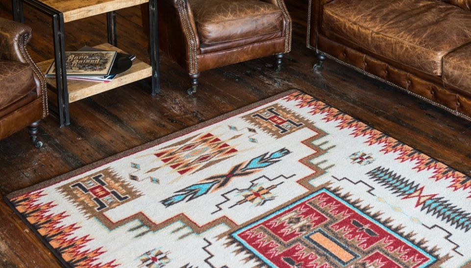 western style rug