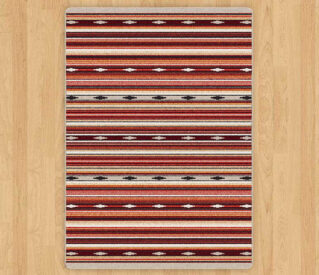 Remington Stripe Red Multi rug