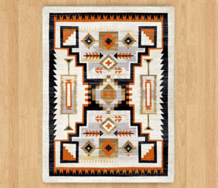 Head Winds Coral Revised Rug