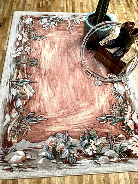 Clay Rug Inpo Desert Canvas Clay Rug On Sale Now - SW Rugs Depot