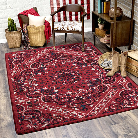 Kerchief Rodeo Red rug