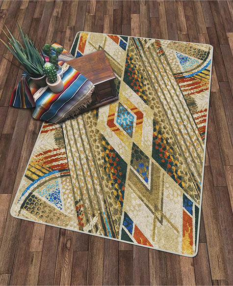 mesa sunset floor rug