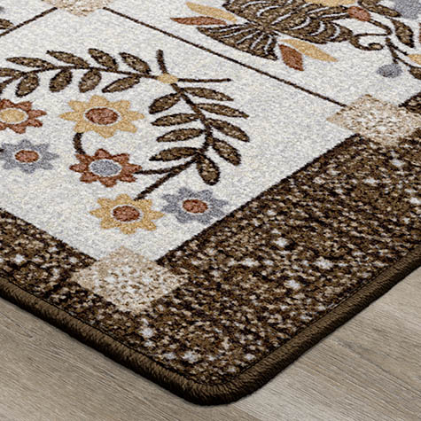 Inspired Quilt Brown Rug