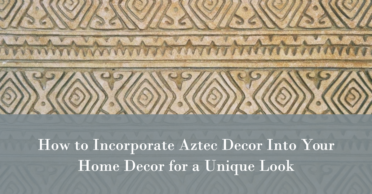 intricate aztec style pattern